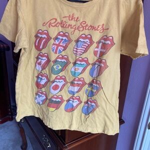 The Rolling Stones Kids' Yellow Flag Graphic Tee